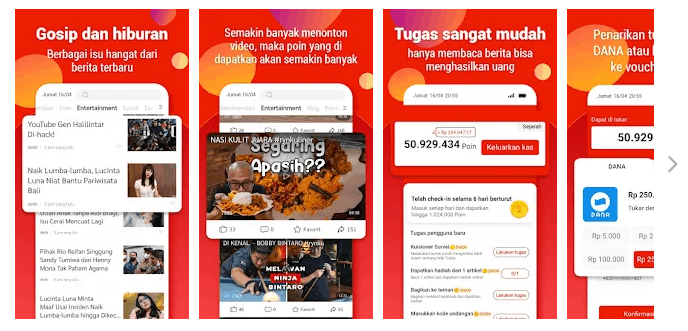 Aplikasi Penghasil Uang IndoToday