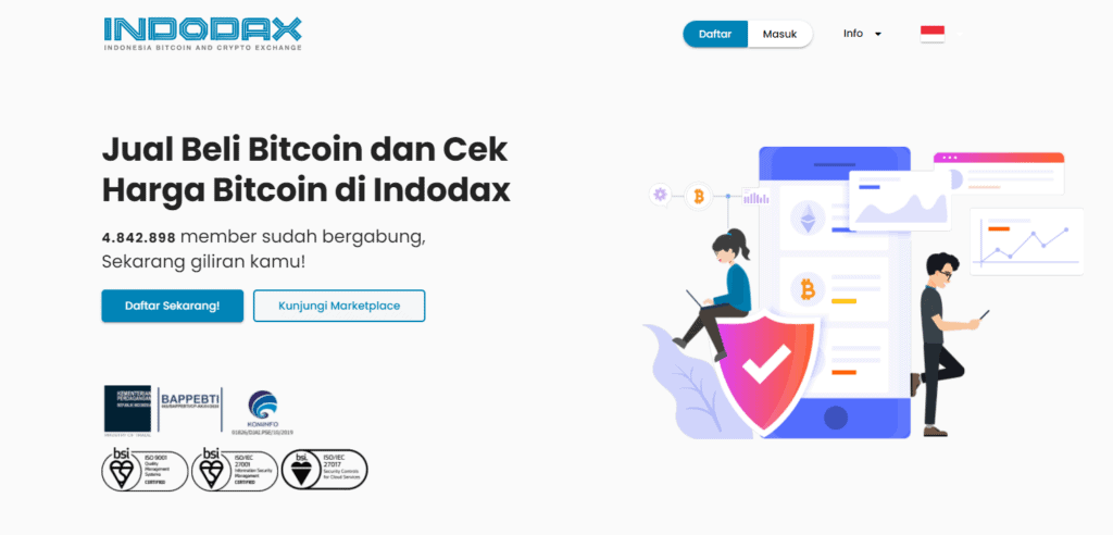 Home Page Indodax 